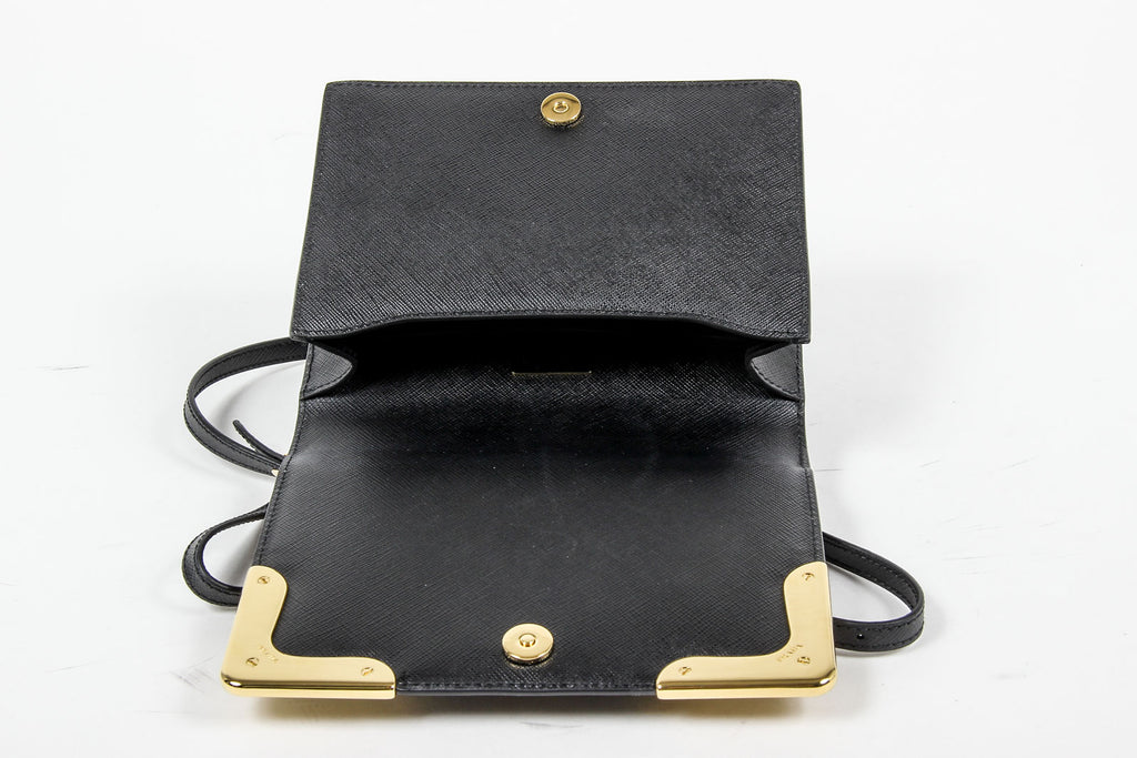 Prada Mujer 1BH015 Bandolero Saffiano Bolso