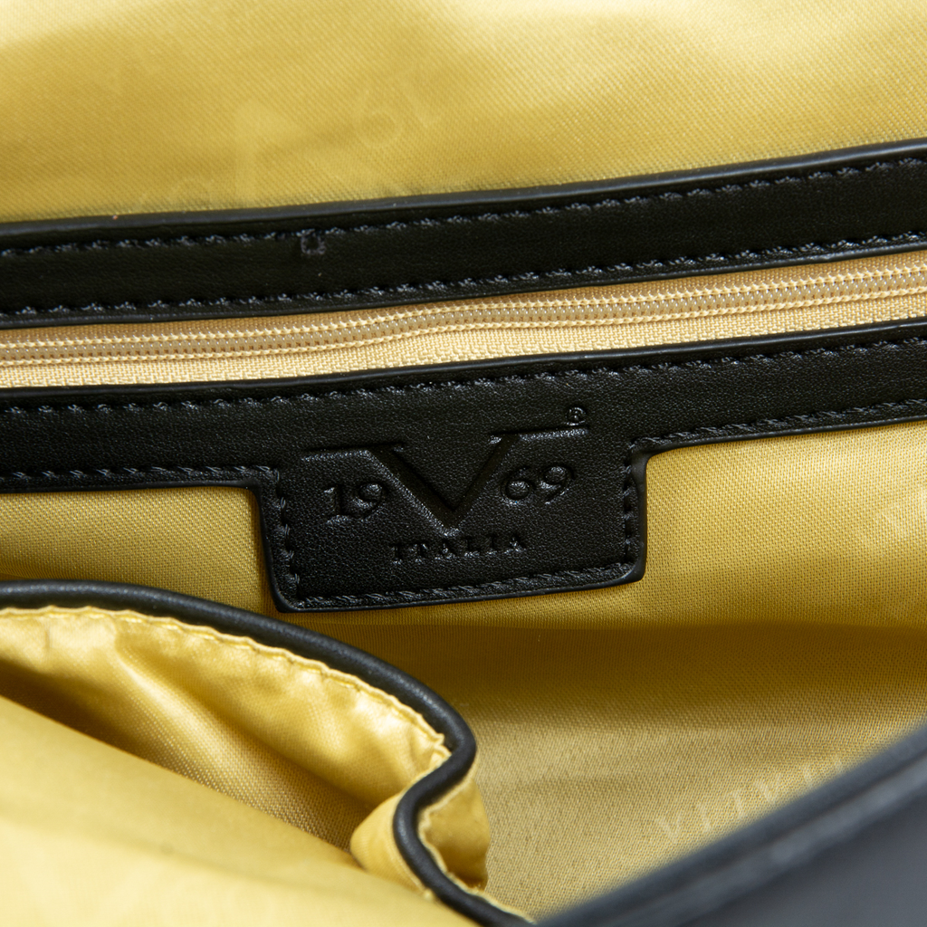 Bolso de mano para mujer V 1969 Italia Negro BEATRICE