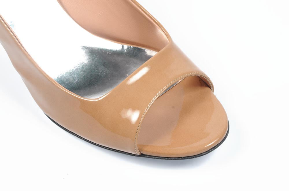 Sandalia mujer Sebastian Milano S3518VC VERNICE BEIGE