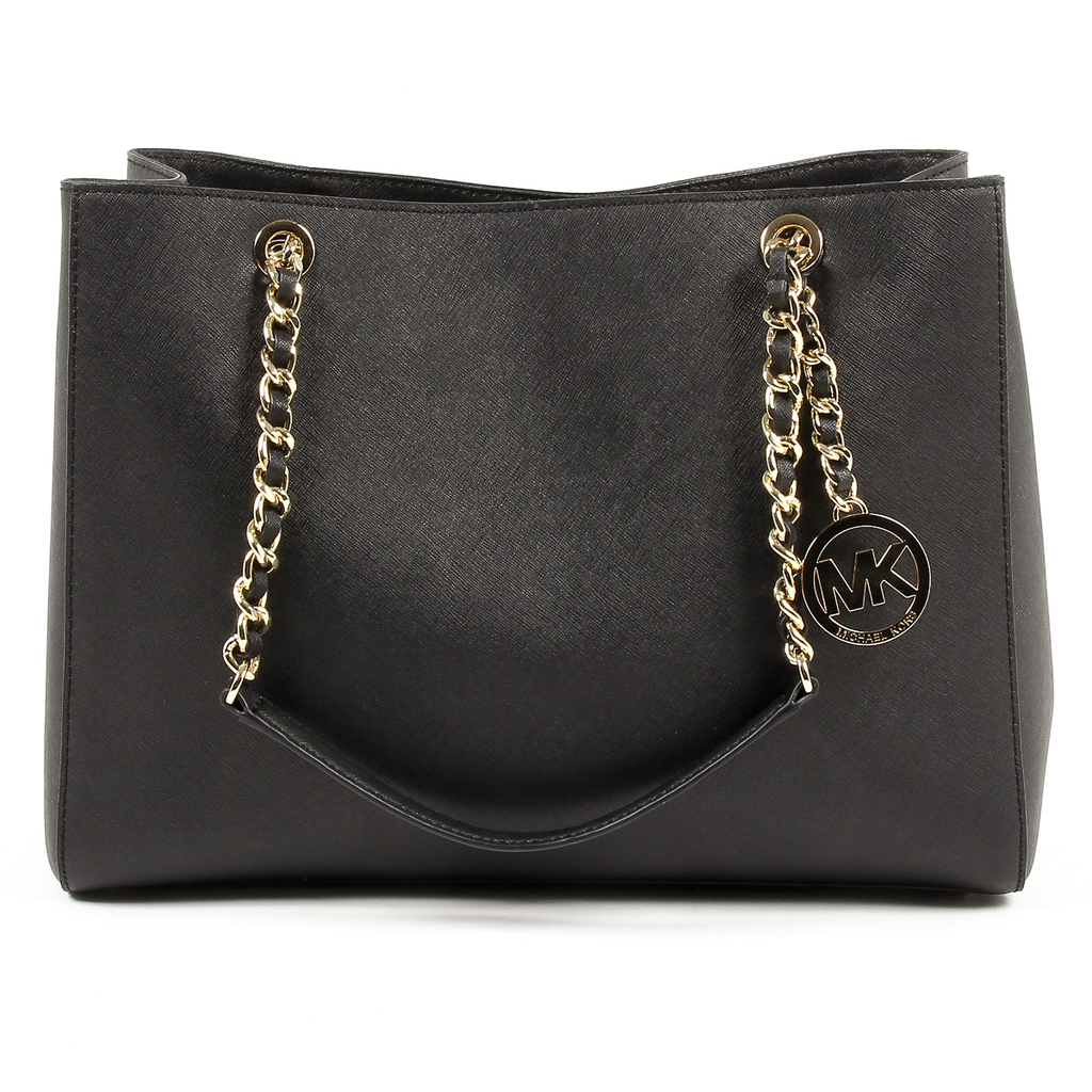 Michael Kors Womens Handbag SUSANNAH 35H6GAHT7L BLACK