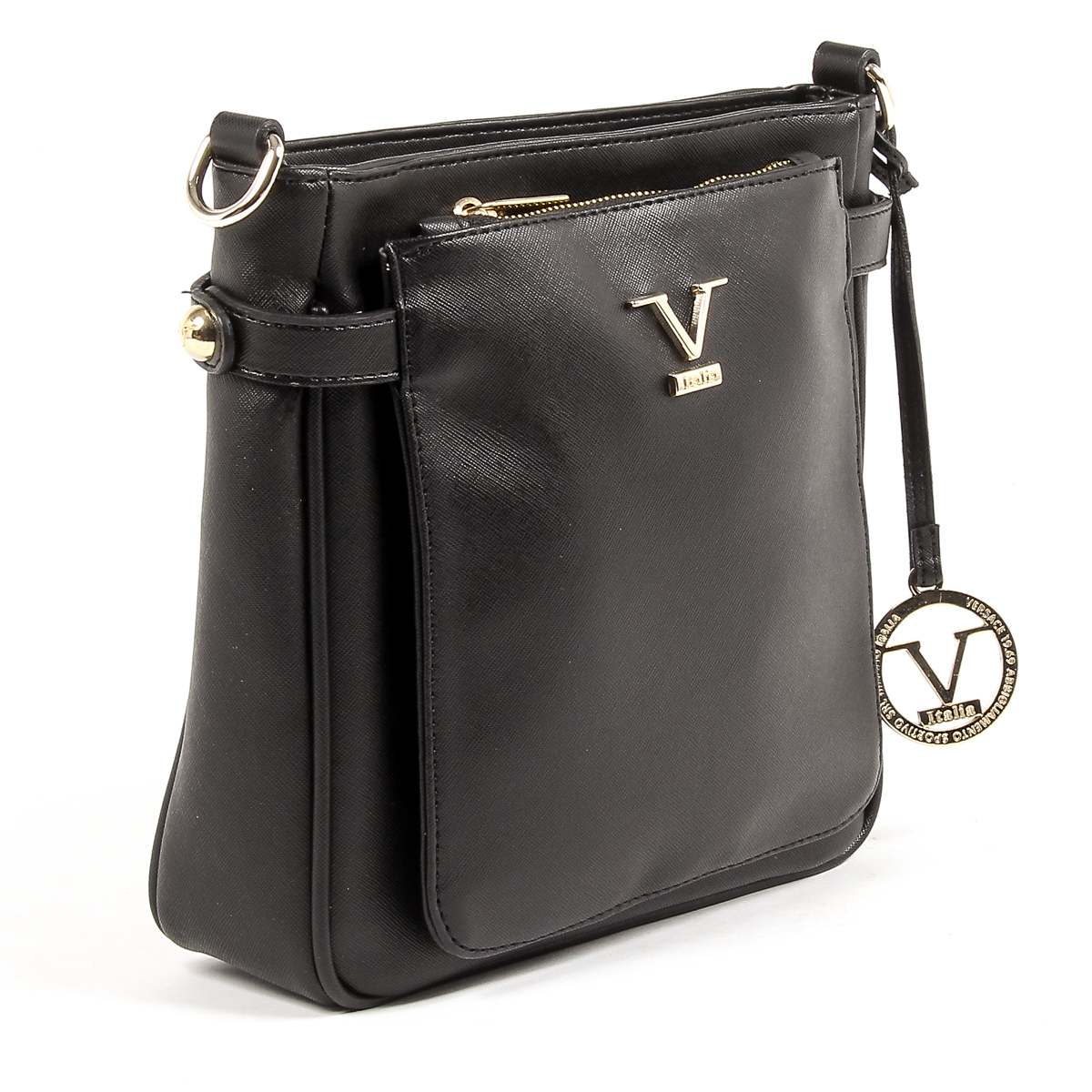 V 1969 Italia Womens Shoulder Bag Black MONICA
