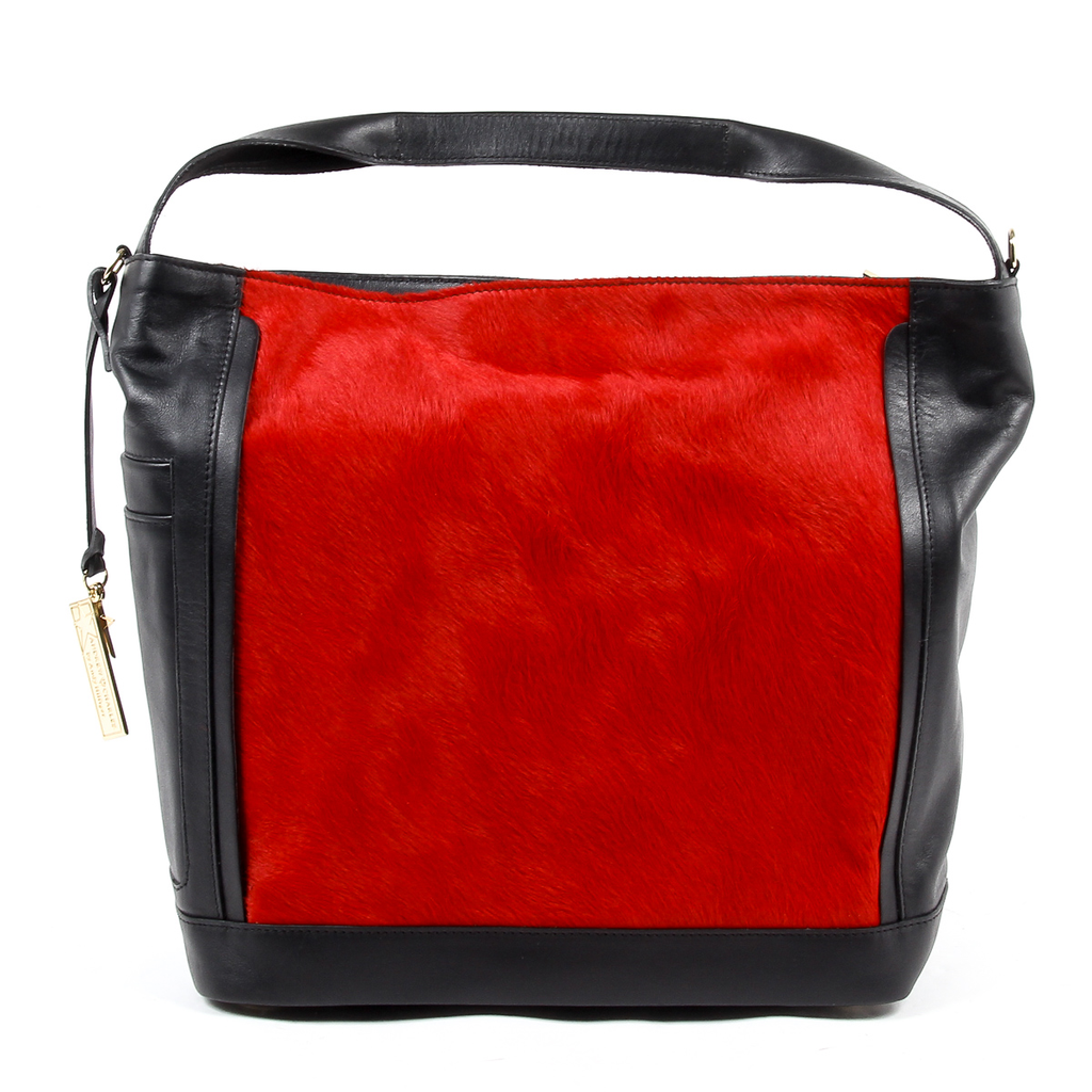 Andrew Charles Womens Handbag Black ROXANE