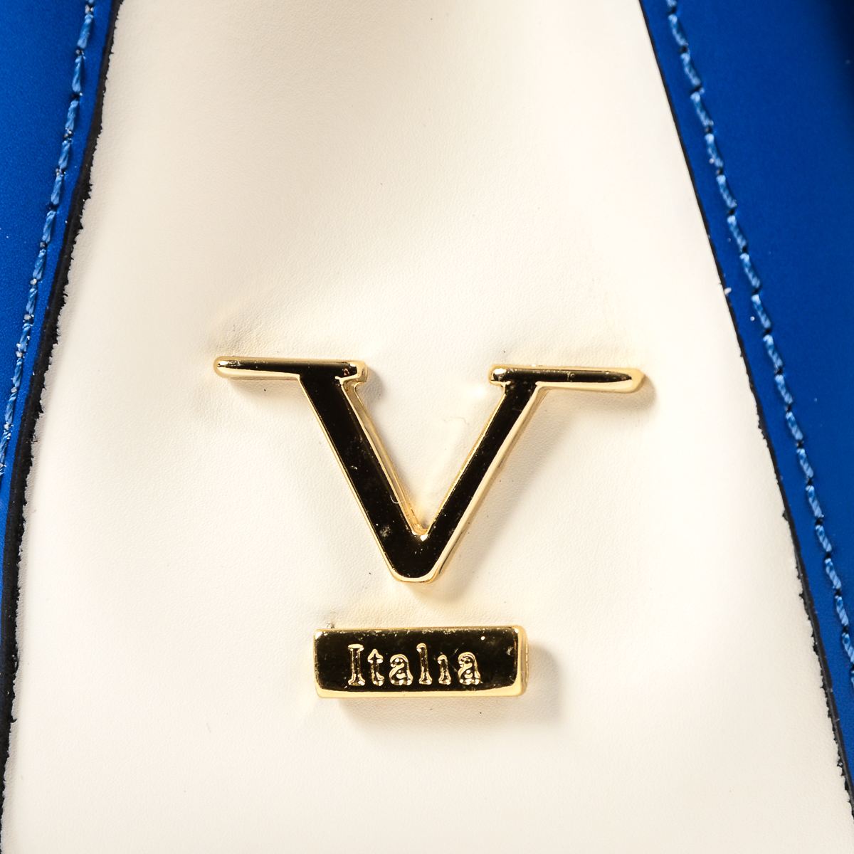 V 1969 Italia Womens Handbag Blue LAOS