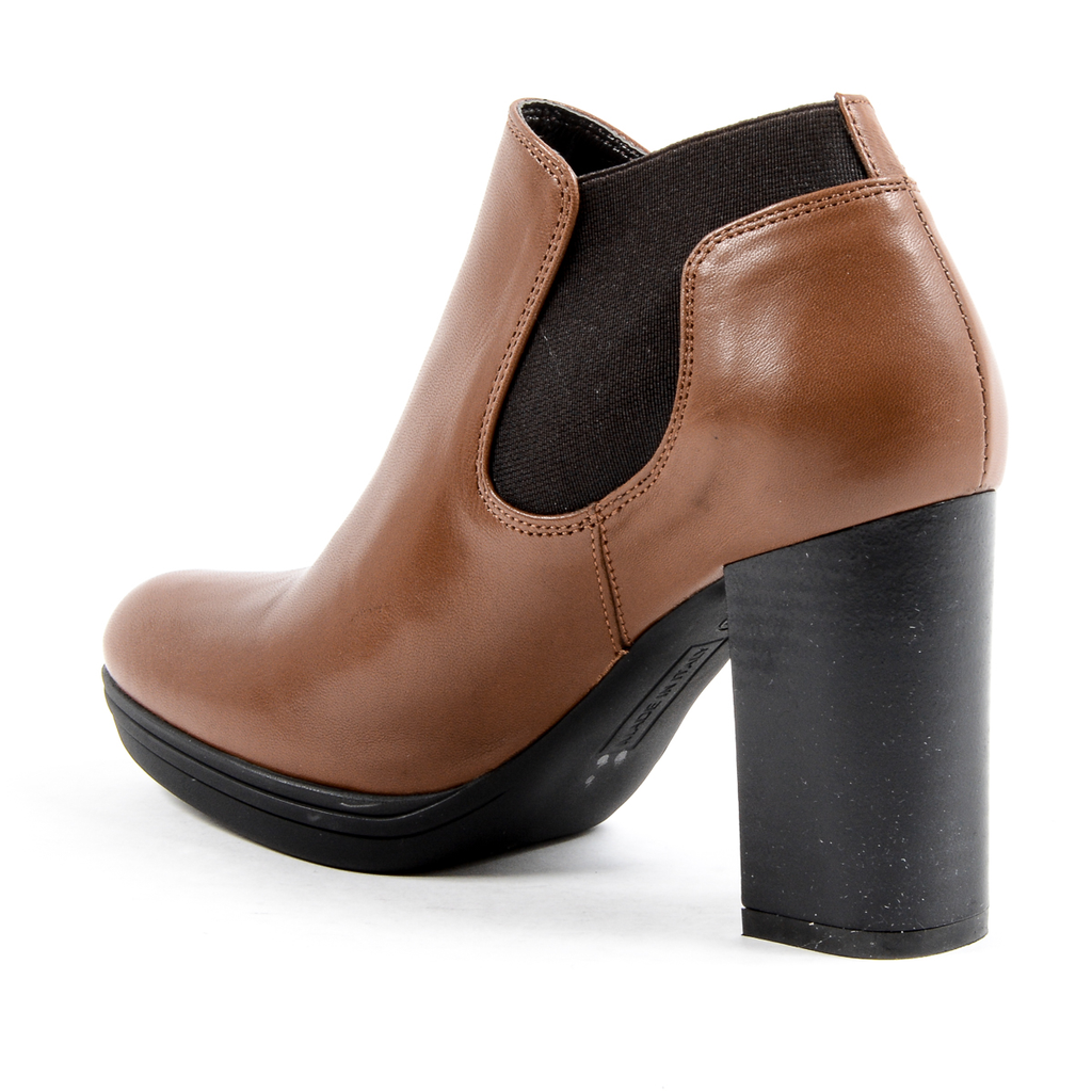 V 1969 Italia - Botines de tacón para mujer, color marrón, GRACY