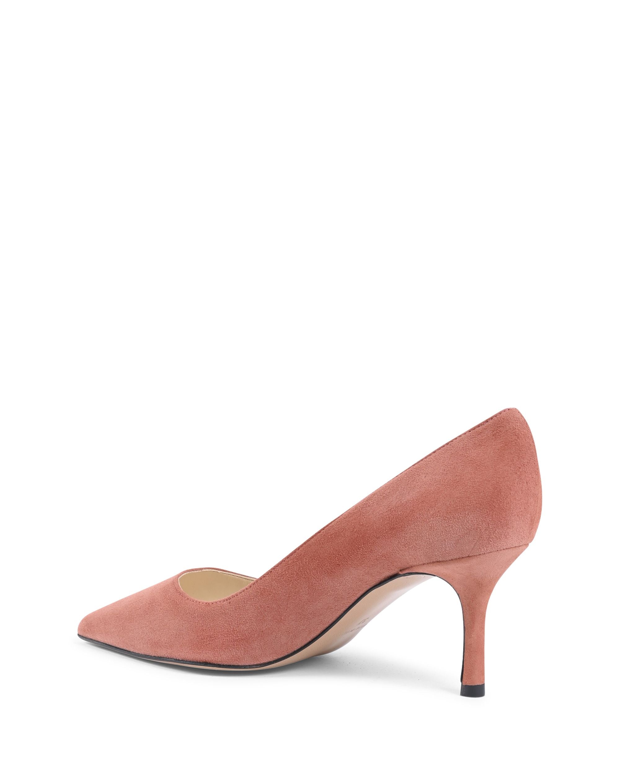 19V69 Italia Zapatos de salón para mujer Rosa INES65 TERCIOPELO SALMÓN