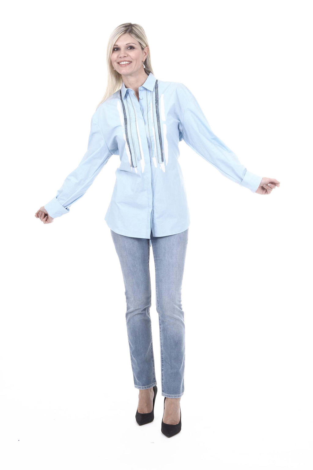 Camisa Bottega Veneta para mujer 365119 VZDQ1 4971
