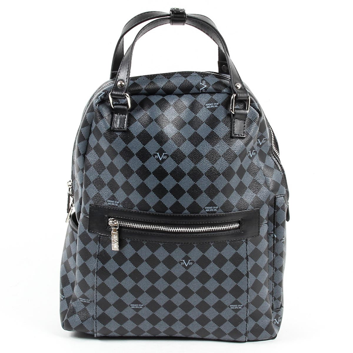 Mochila de moda para hombre V 1969 Italia V1969016 GRIS NEGRO