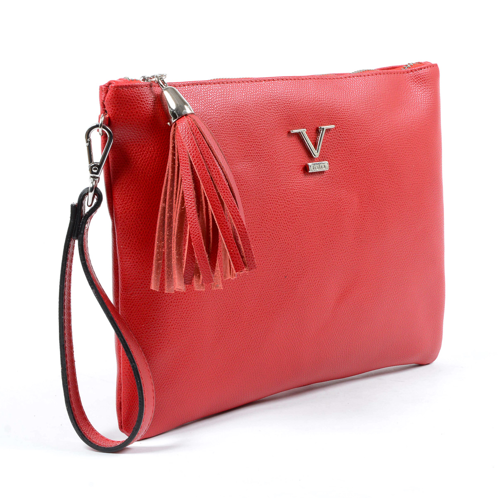 Bolso de mano para mujer V 1969 Italia rojo PECHINO