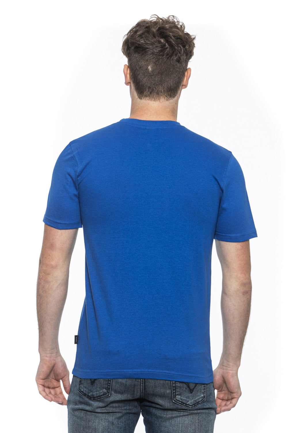 19V69 Italia Camiseta para hombre Azul MIKE ROYAL BLUE