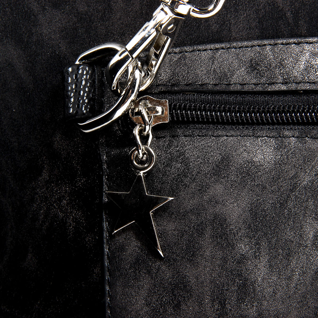 Andrew Charles Womens Handbag Black SERINA