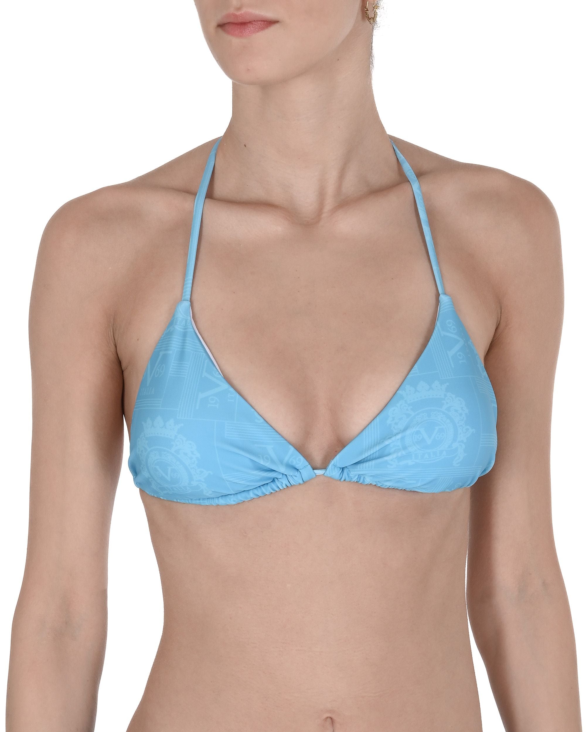 19V69 Italia Womens Swimwear Top VSC1WTP10 AZURE