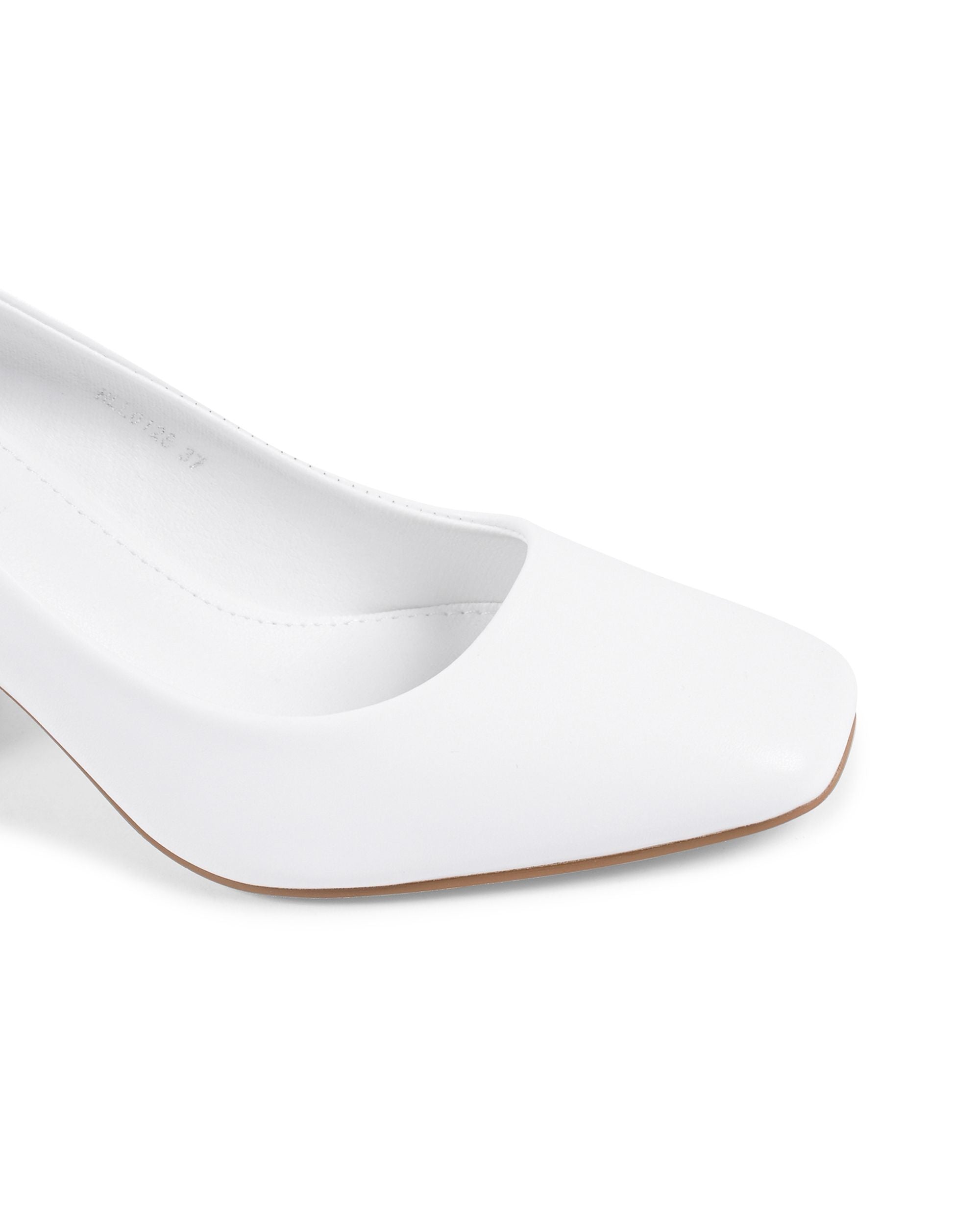 19V69 Italia Zapatos de salón para mujer blancos HLL0128 BIANCO