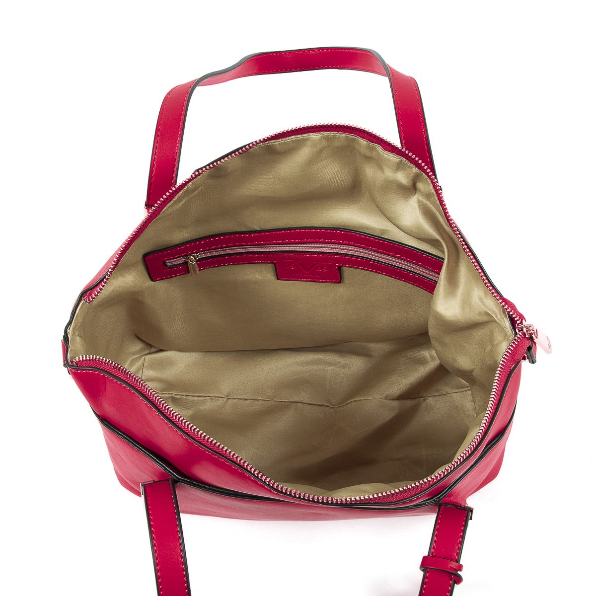 Bolso de mano para mujer V 1969 Italia Burdeos GIULIA