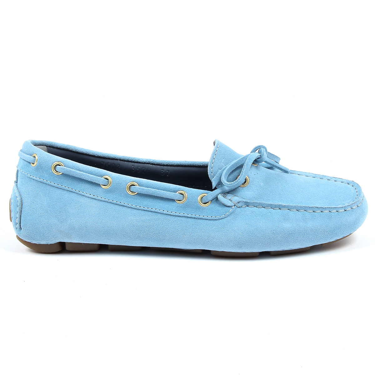 Mocasín V 1969 Italia para mujer azul claro PISA