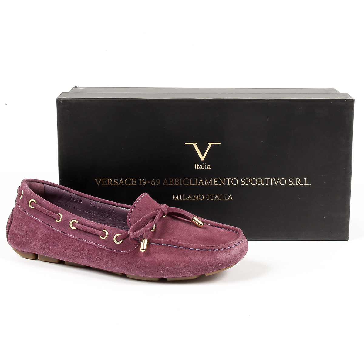 V 1969 Italia Womens Loafer Purple CRETA