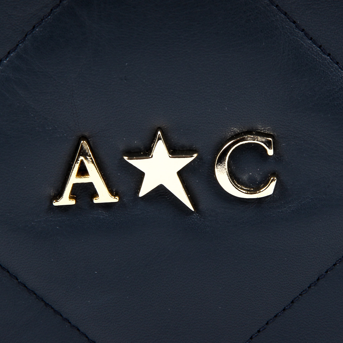 Bolso de mano para mujer Andrew Charles azul oscuro TESS