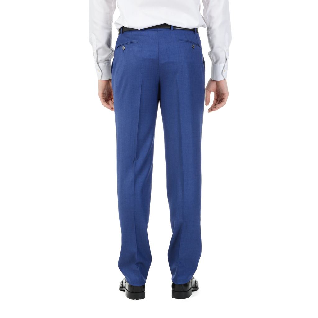 Corneliani Mens Suit Long Sleeves Blue Super 110's