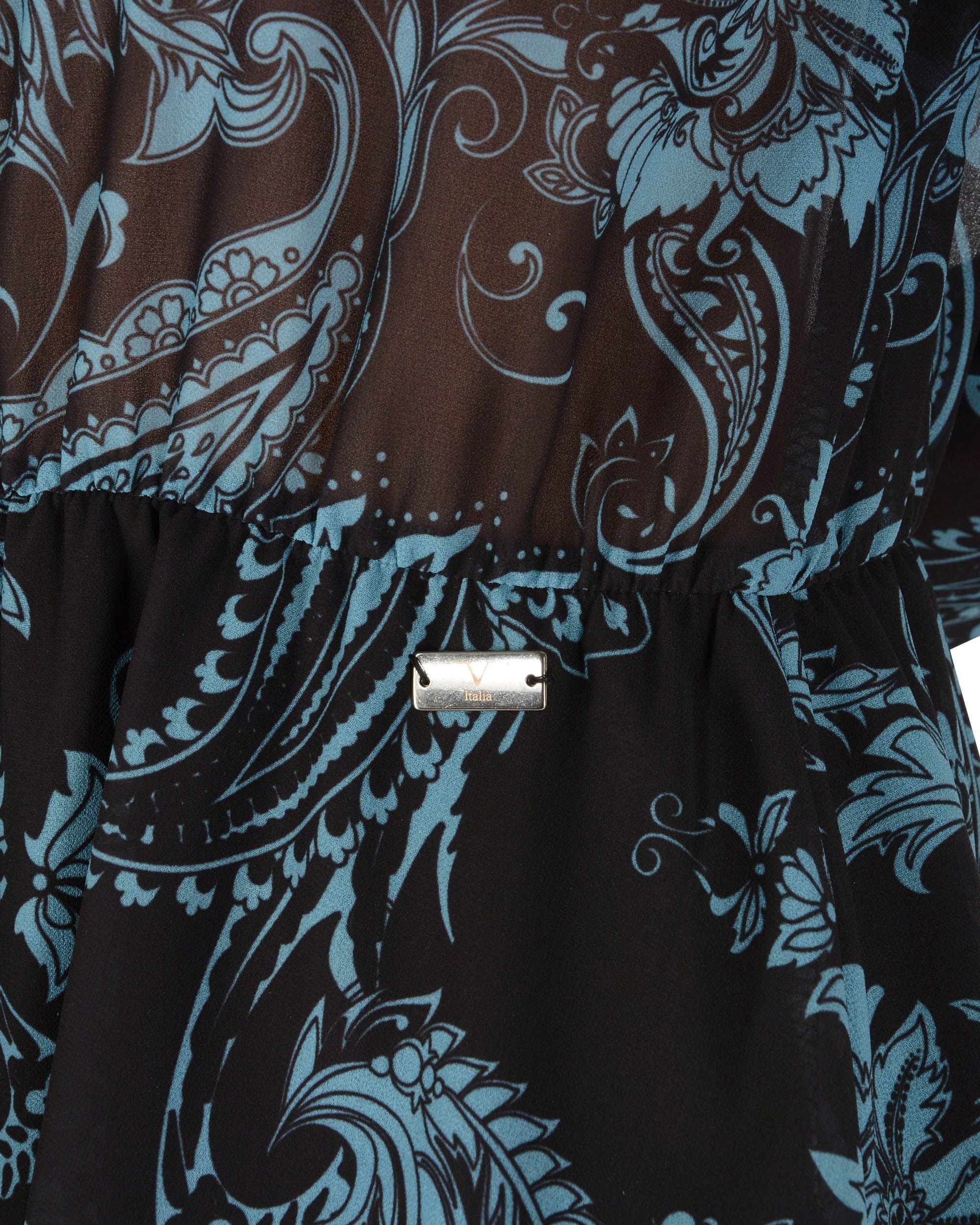 19V69 Italia Woman Dress Black ABITO FLORA FANT. 42