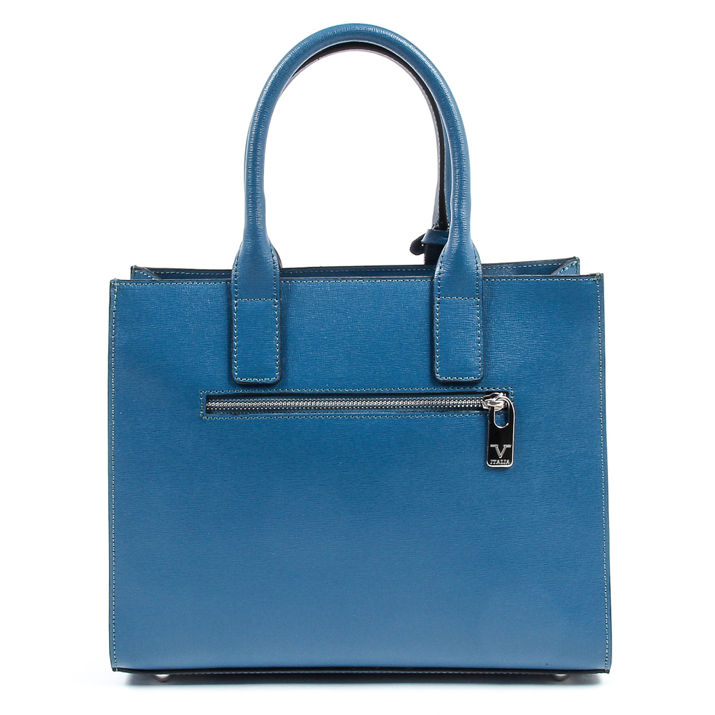 V 1969 Italia Bolso Mujer V006-S SAFFIANO PETROLIO