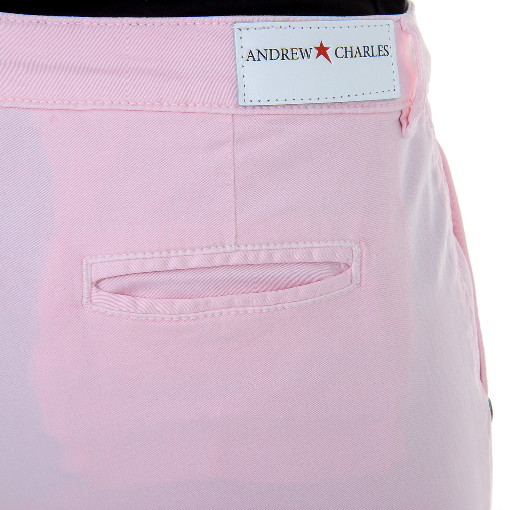 Pantalones cortos Andrew Charles para mujer, color rosa, SAFIA