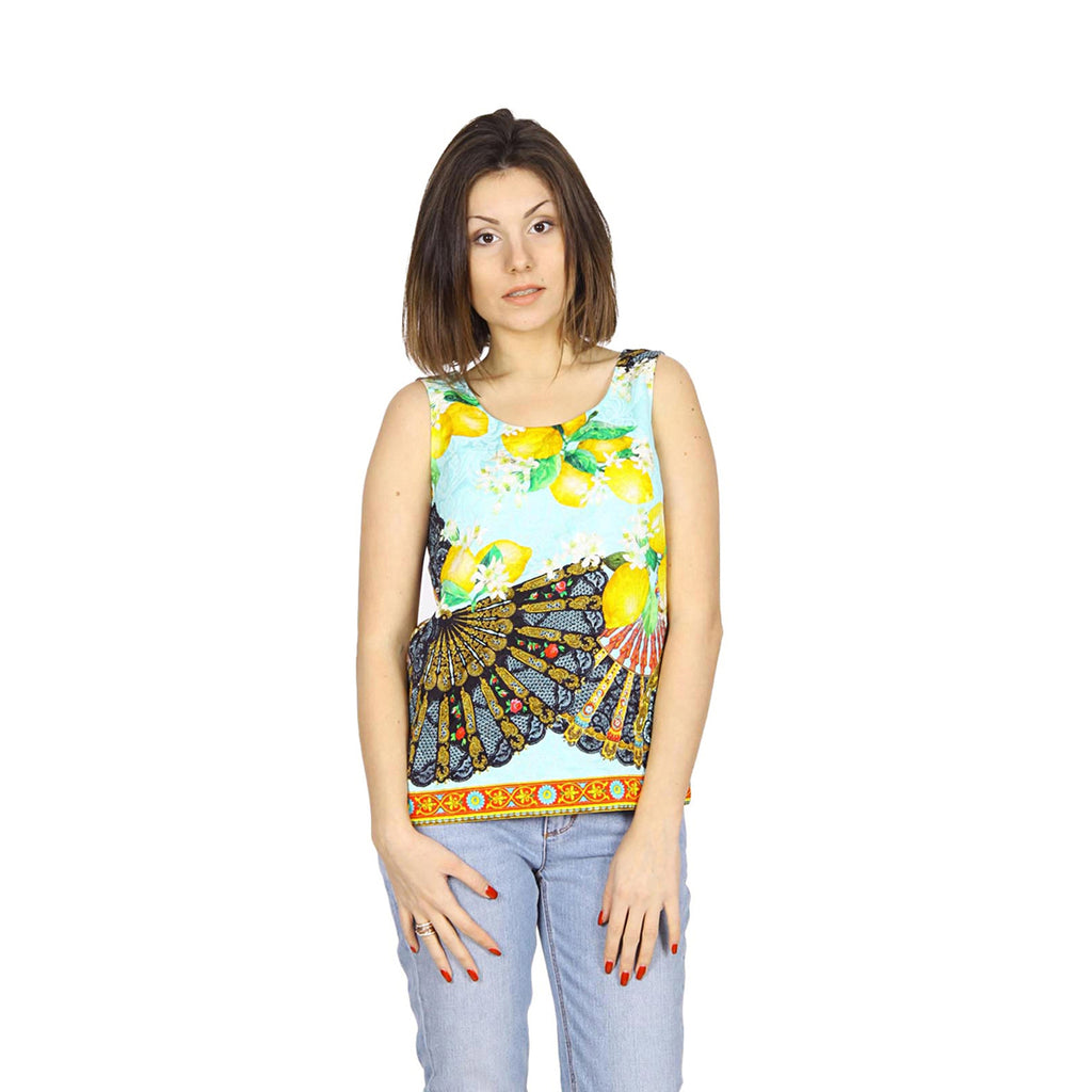 Camiseta sin mangas Dolce & Gabbana para mujer F7O66T FPMQ1 X0800