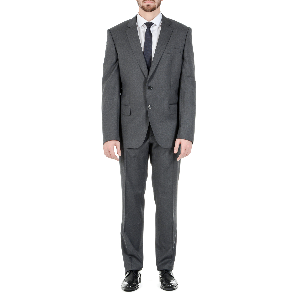 Traje Hugo Boss para hombre gris, ¡UN GRAN GENIO!