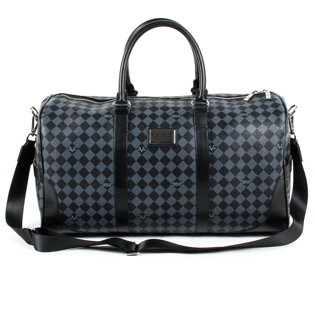 Bolso deportivo para hombre V 1969 Italia V1969015 GRIS NEGRO