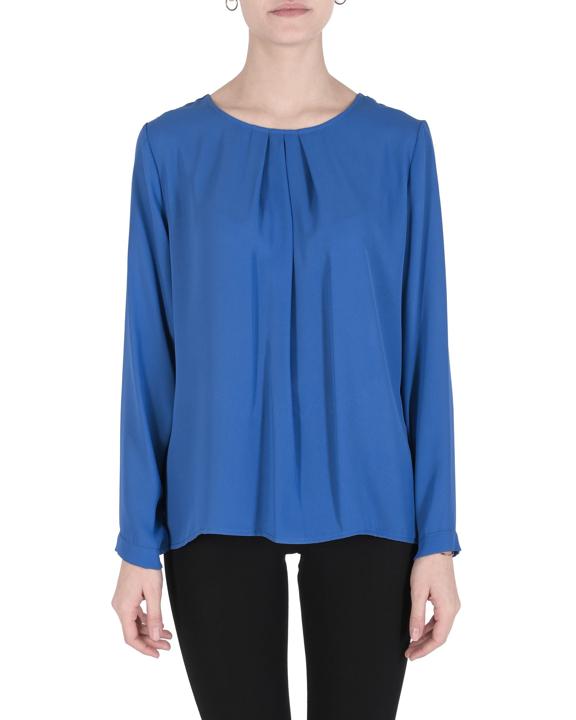 19V69 Blusa Italia para mujer AZUL MORGANA
