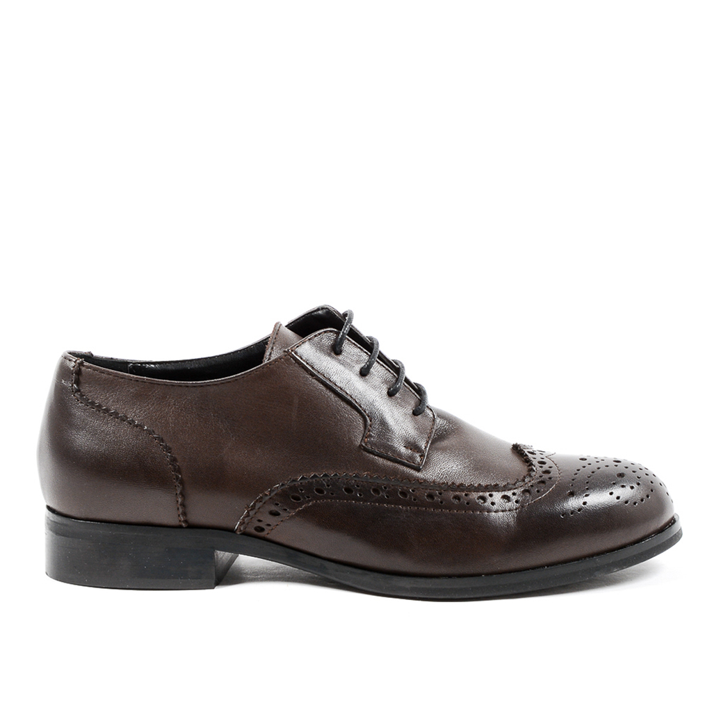 V 1969 Italia Zapato con cordones para mujer Marrón KRISSI