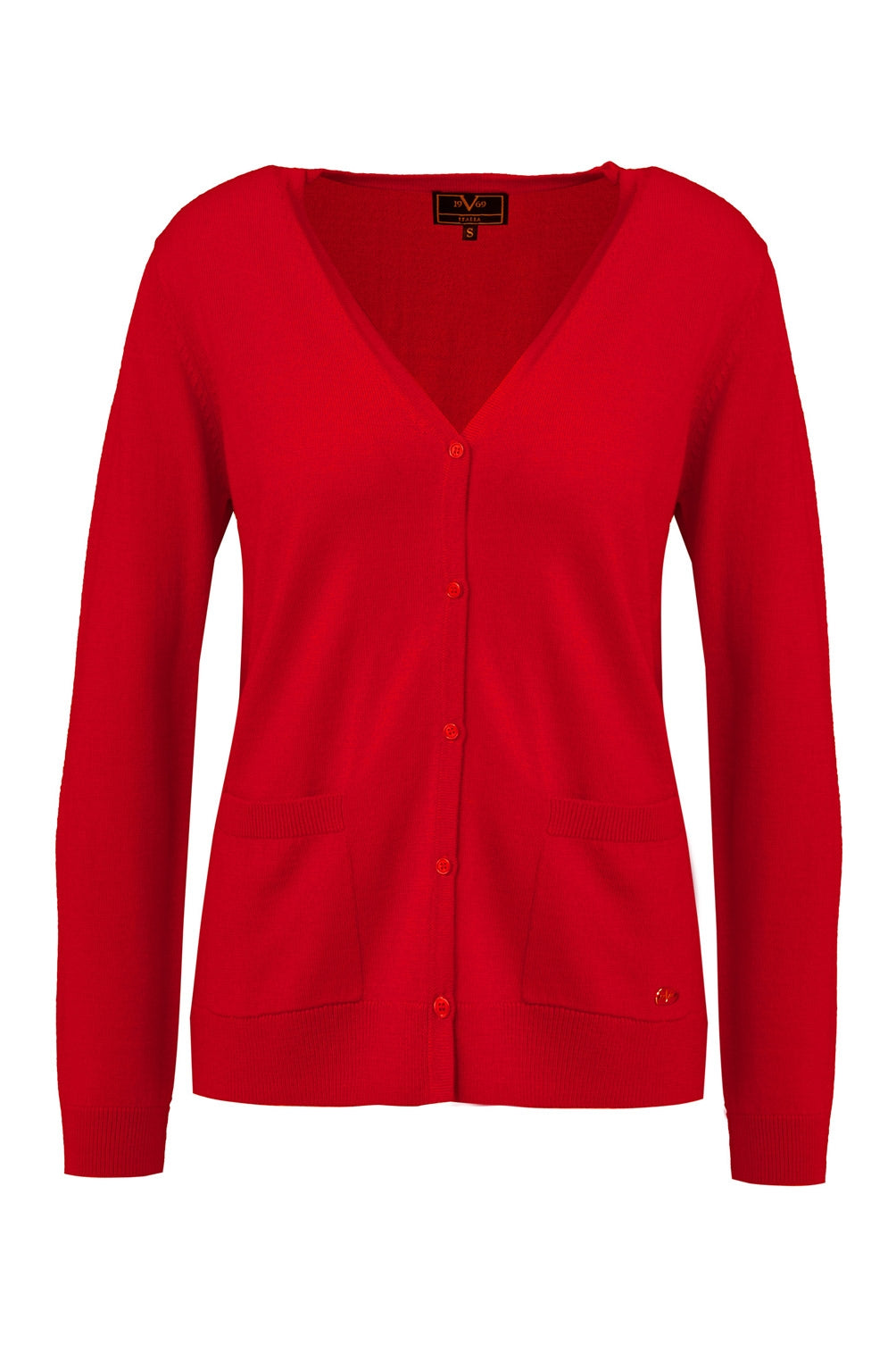 Suéter italiano para mujer 19V69 Rojo KIARA RED