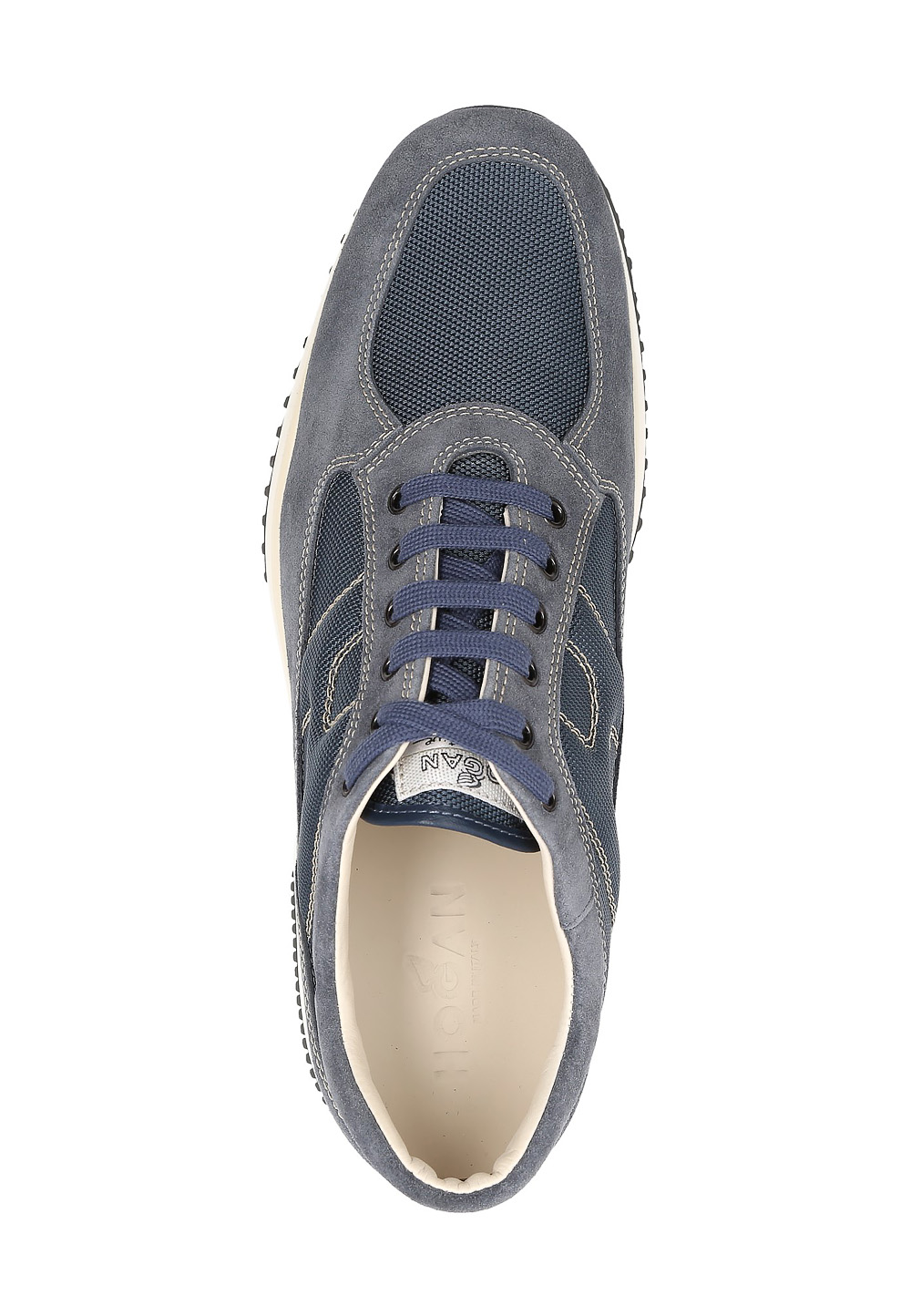 Hogan Mens Sneaker Blue Interactive HXM00N00E10B2A28G3