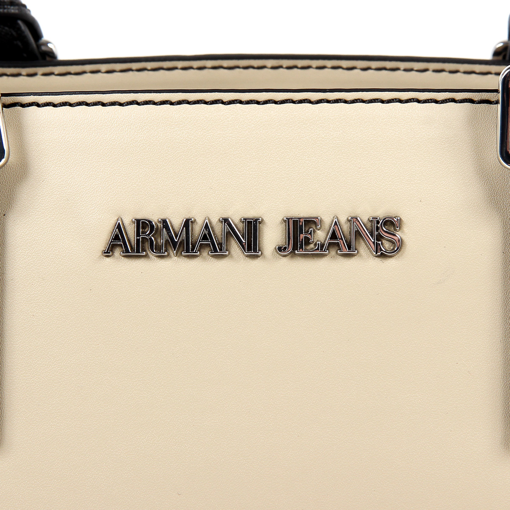 Bolso de mano para mujer Armani Jeans beige 922228 7P758 13155