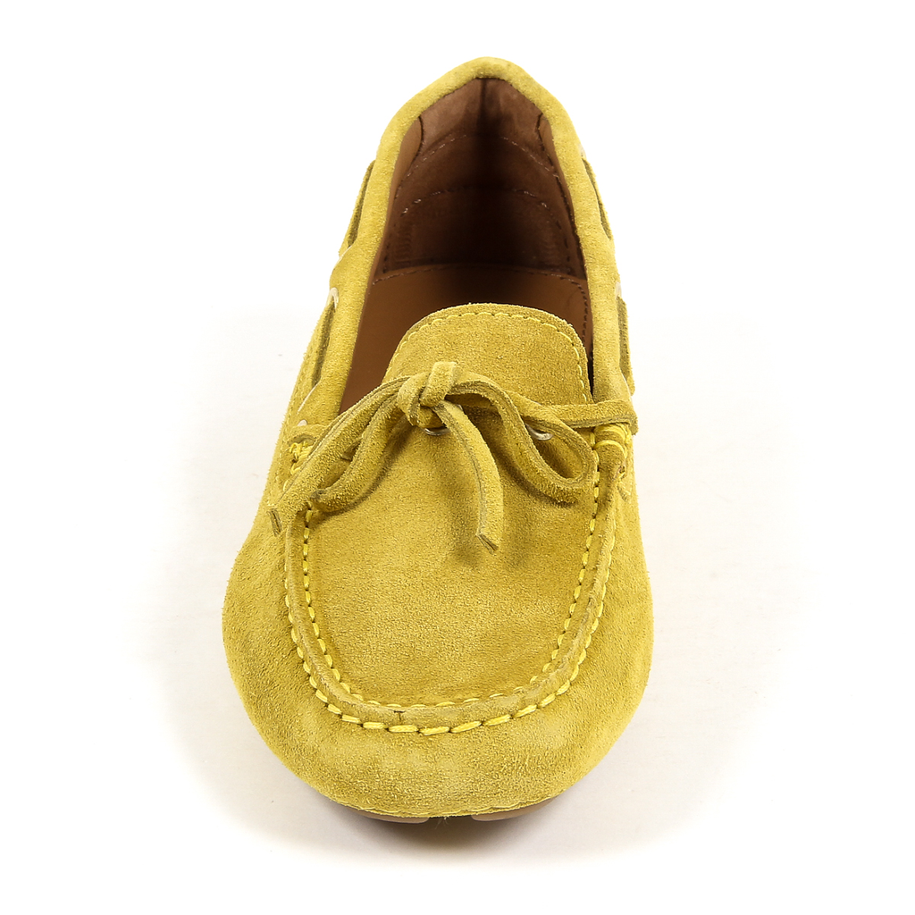 Mocasín para mujer V 1969 Italia amarillo PISA