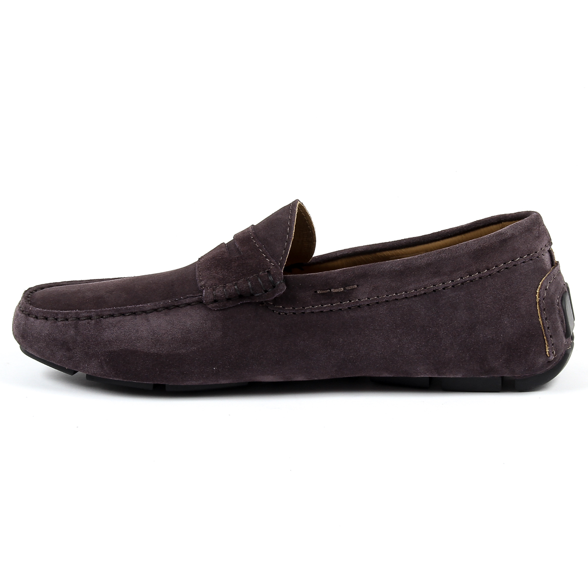 Mocasines Andrew Charles para hombre, gris oscuro, JACKSON
