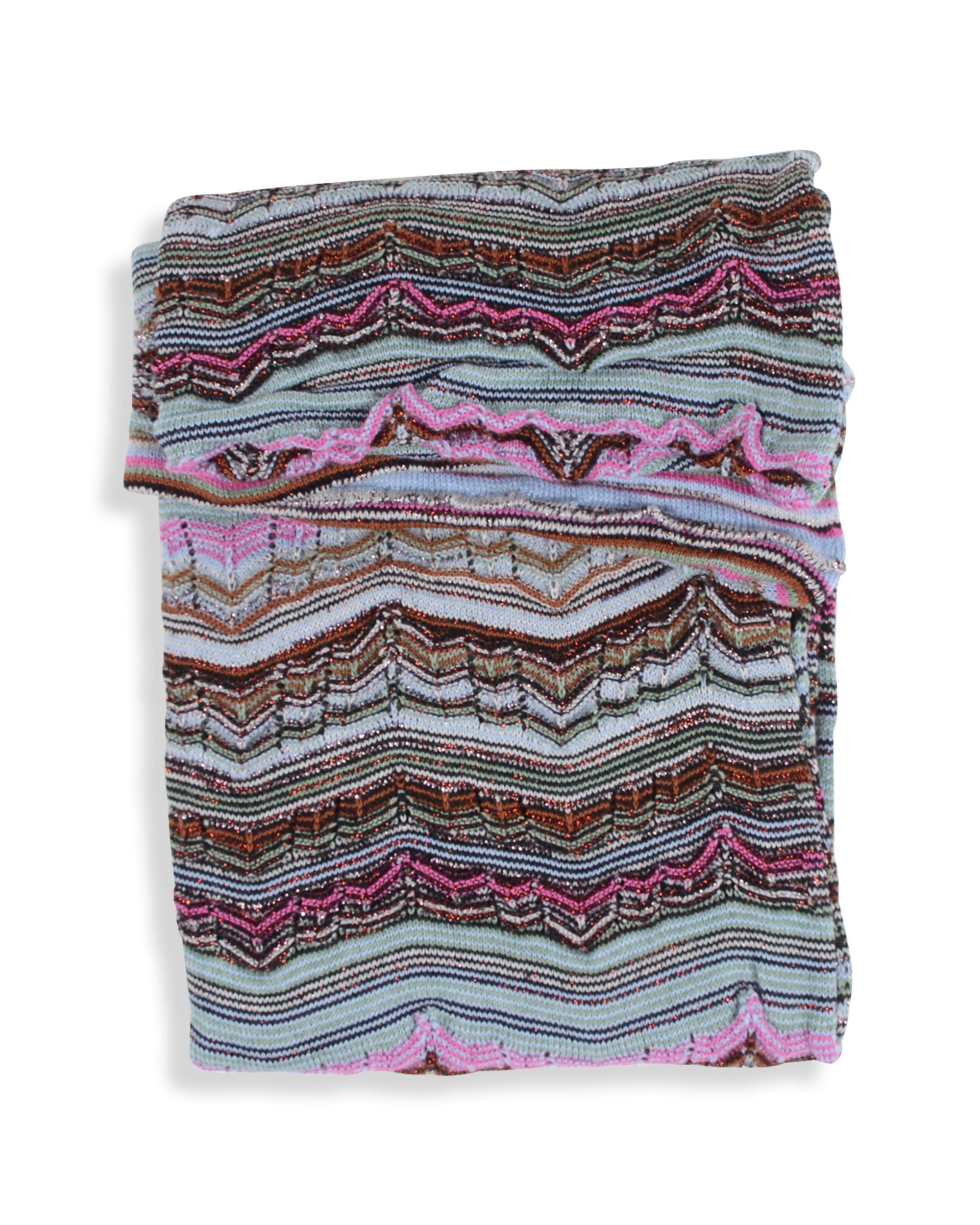 Calentador de cuello Missoni para mujer multicolor CO12WMD60990003