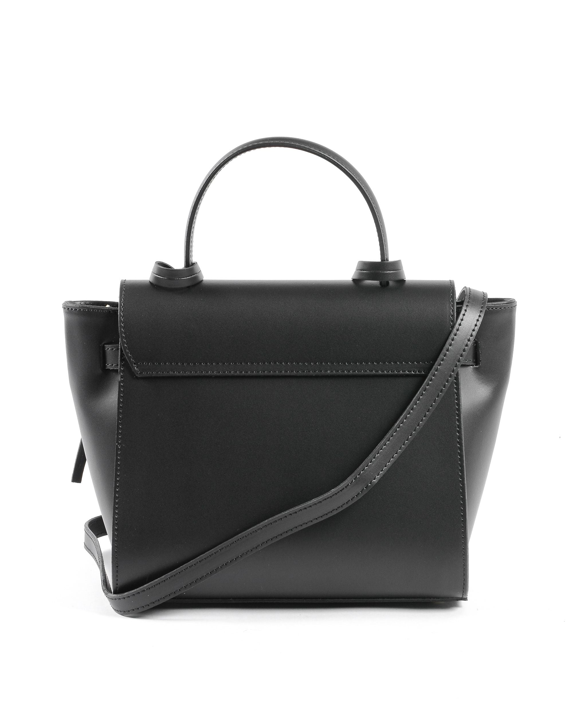 Bolso de mano para mujer V Italia V030-G RUGA NERO