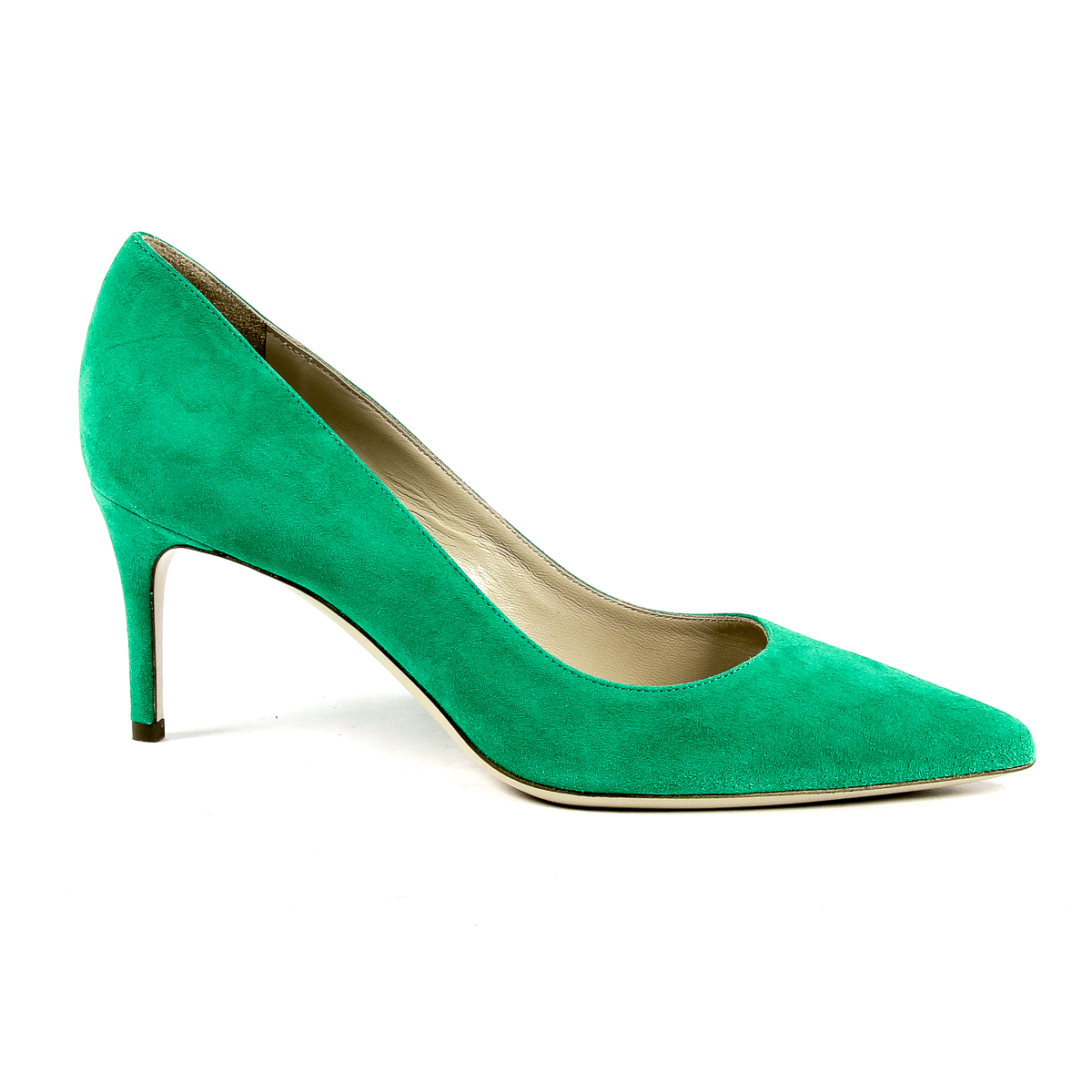 Andrew Charles Womens Pump Green CLEO