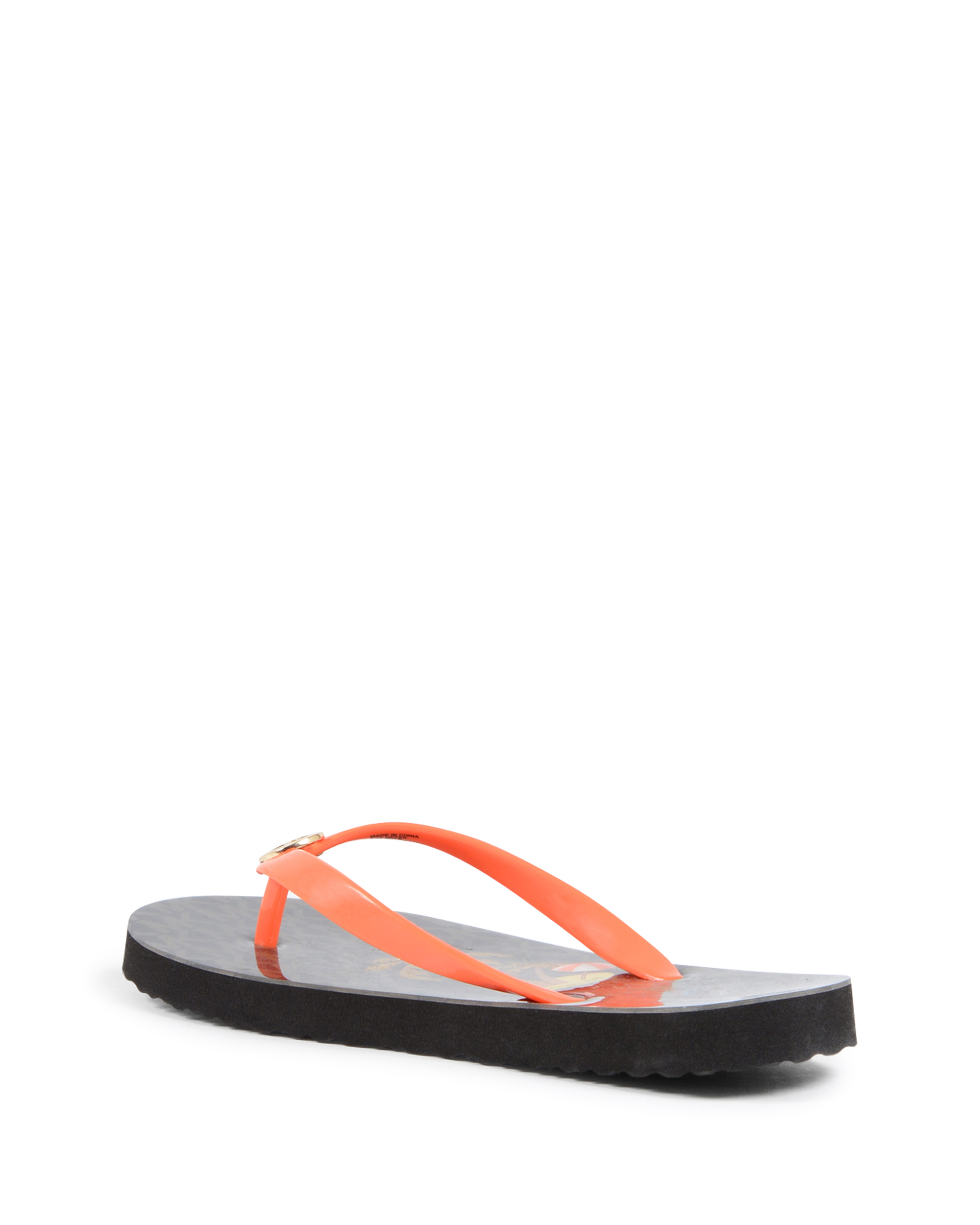 Michael Kors Tanga para mujer naranja brillante