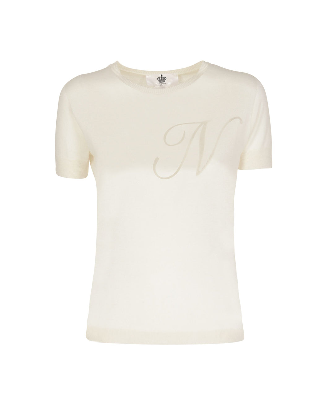 Dee Ocleppo Short Sleeve ART 003 IVORY LETTER N