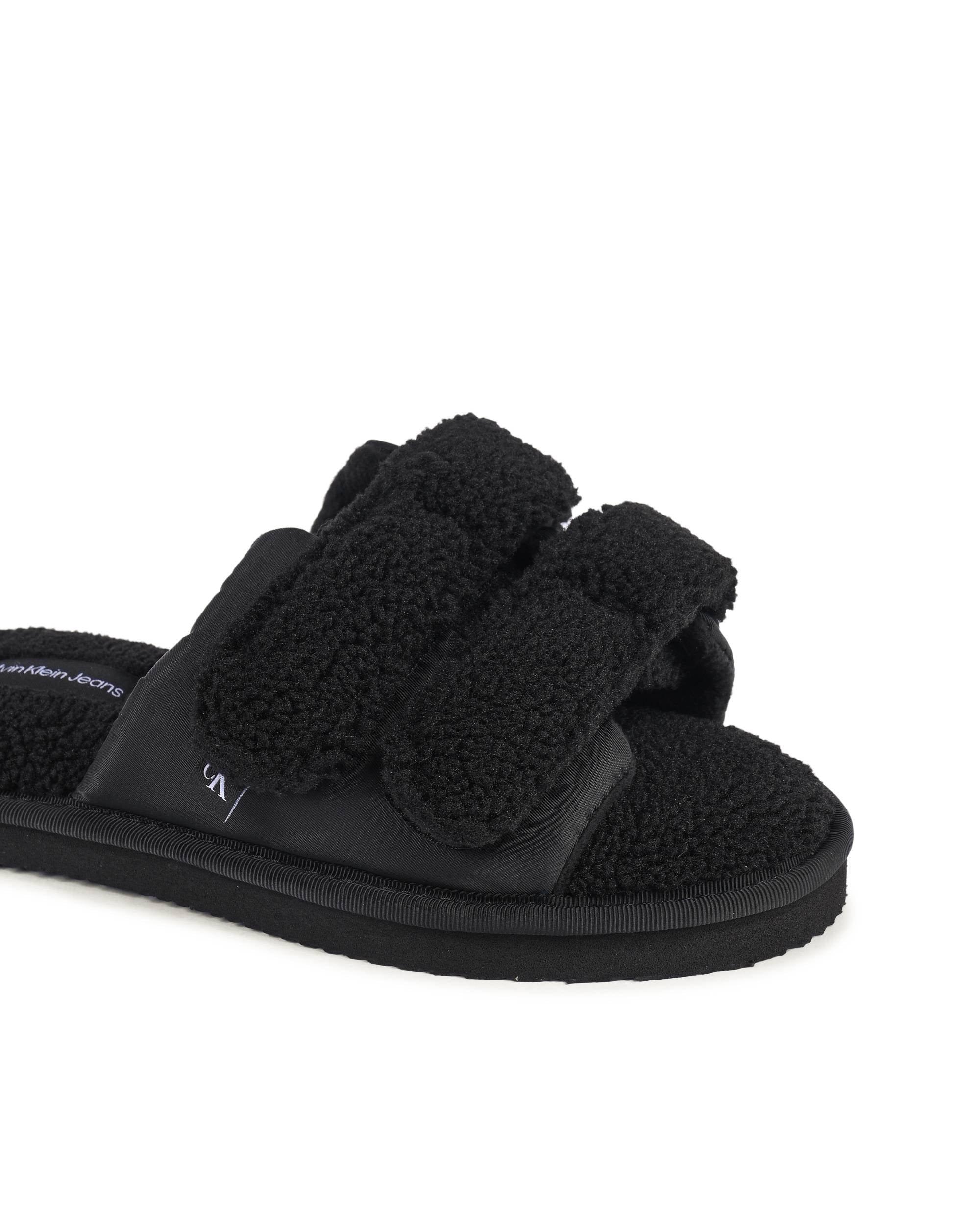 Chanclas Calvin Klein para mujer negras YW0YW00861BDS