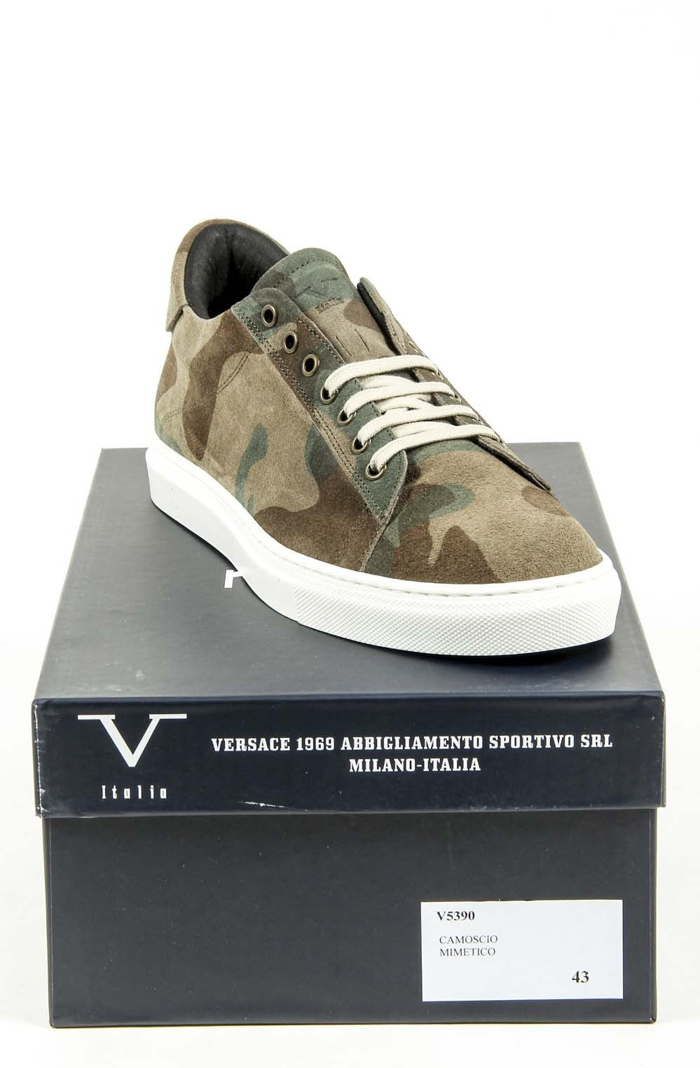 V 1969 Italia Zapatilla Hombre V5390 CAMOSCIO MIMETICO