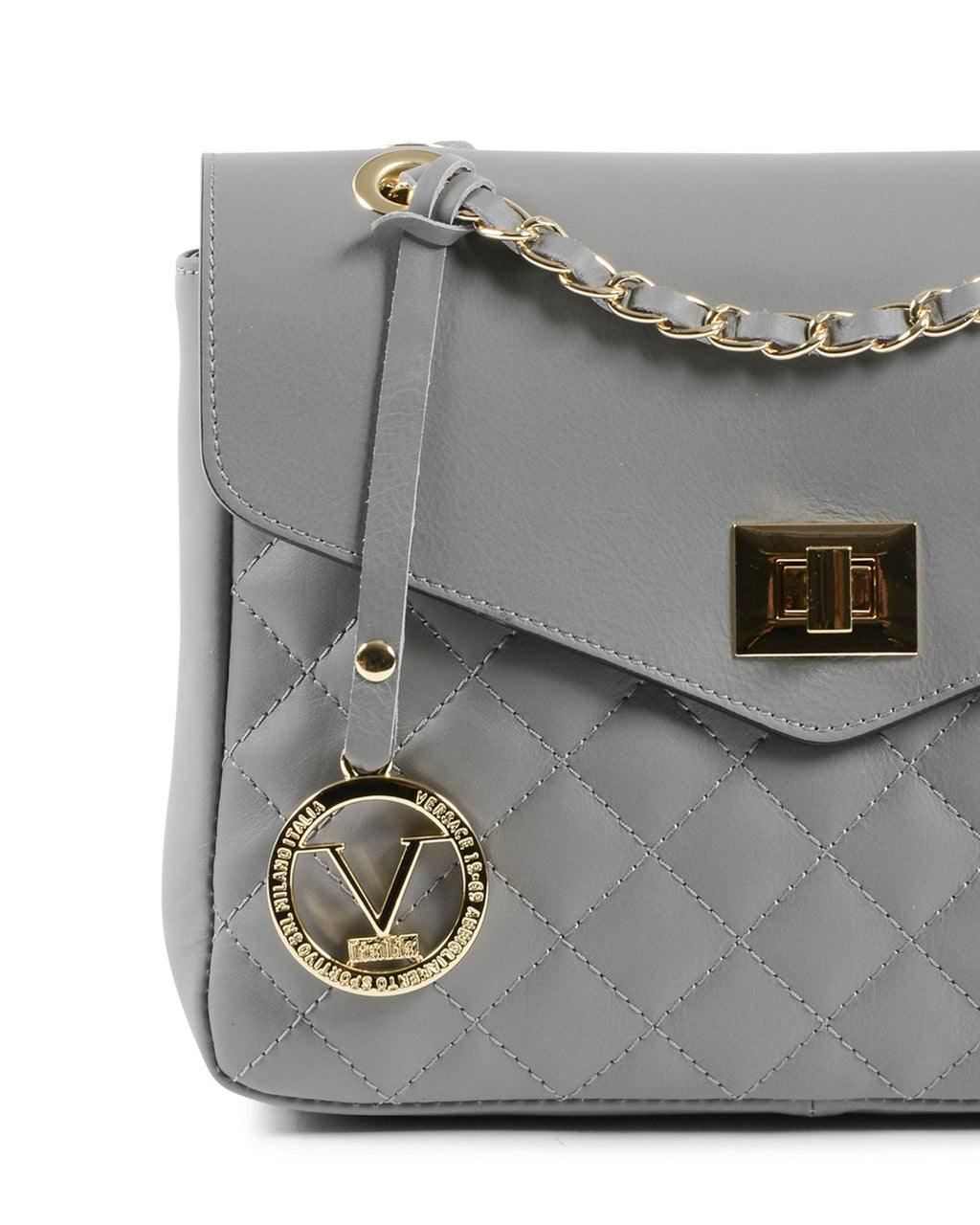Bolso de mano para mujer V Italia gris V024-G SAUVAGE GRIGIO