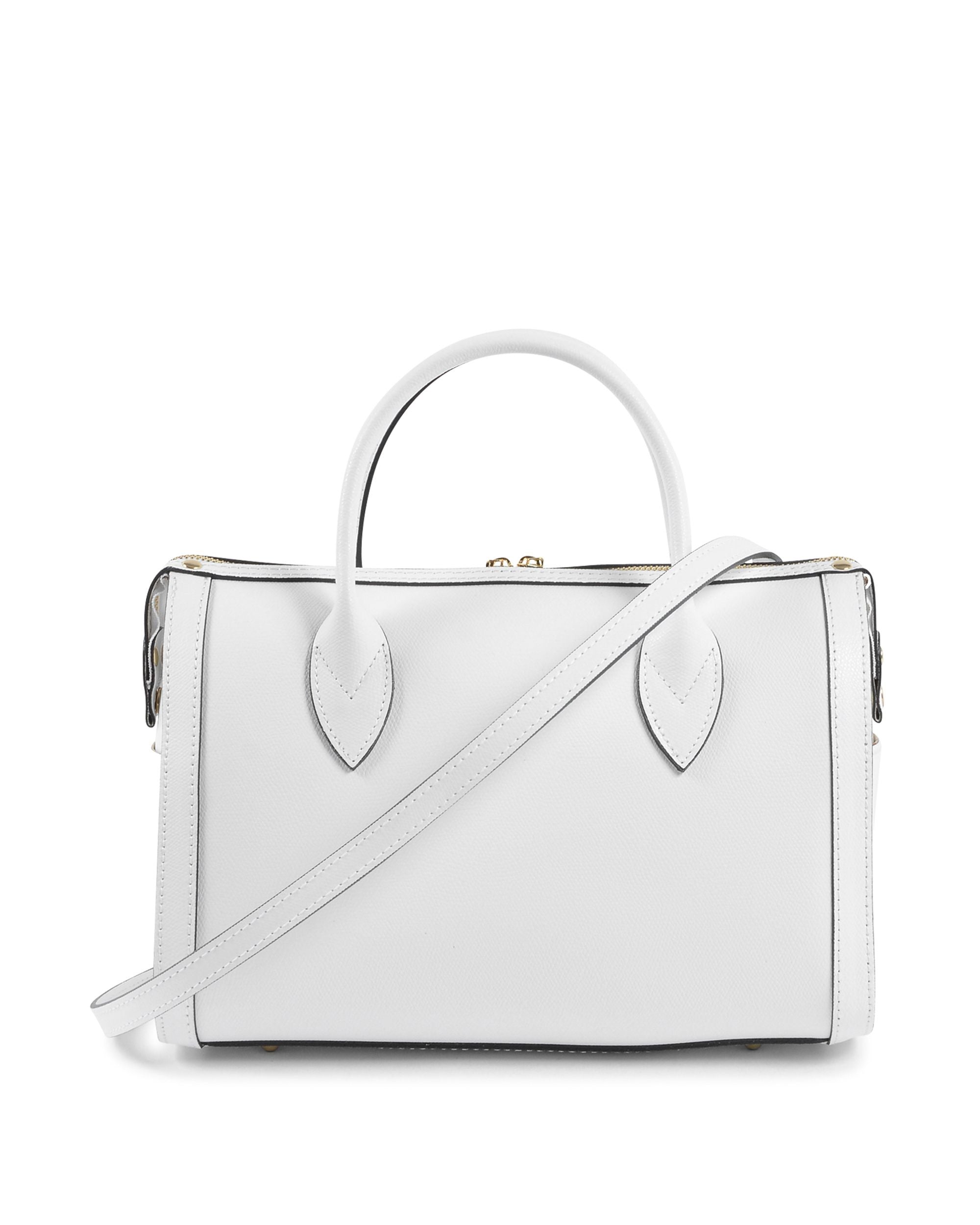 Bolso Mujer V Italia Blanco V014-G PALMELLATO BIANCO