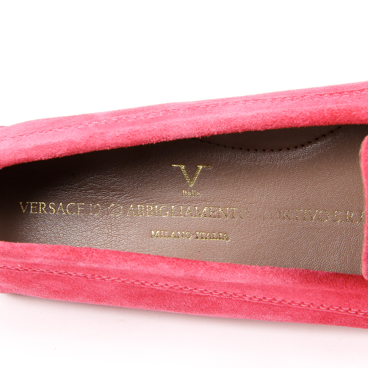 Mocasines V 1969 Italia para mujer color fucsia AMALFI