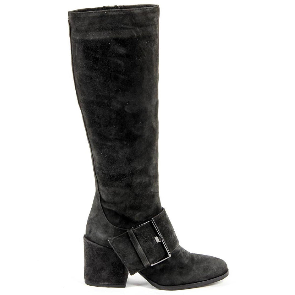 V 1969 Italia Womens High Boot B2395 CAMOSCIO SMOG
