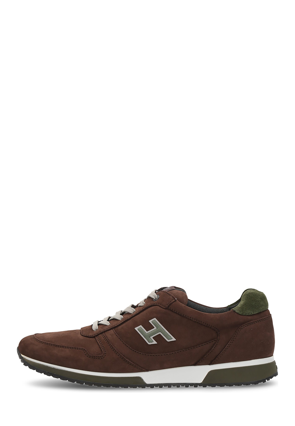 Hogan Mens Sneaker Dark Brown HXM1980R97066XW457G