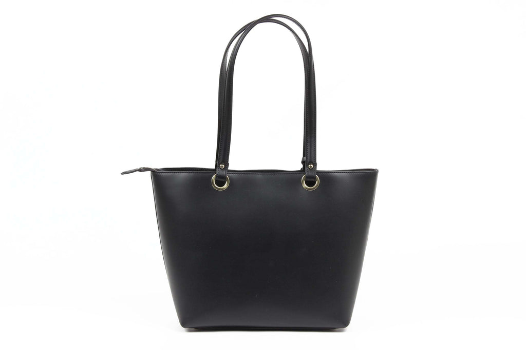 Bolso de mano para mujer V 1969 Italia V009 RUGA NERO