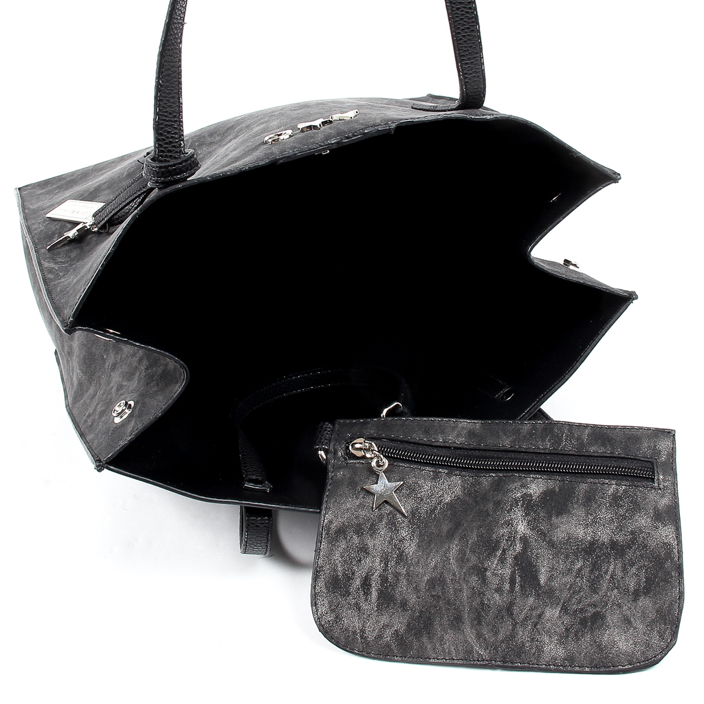 Andrew Charles Womens Handbag Black SERINA