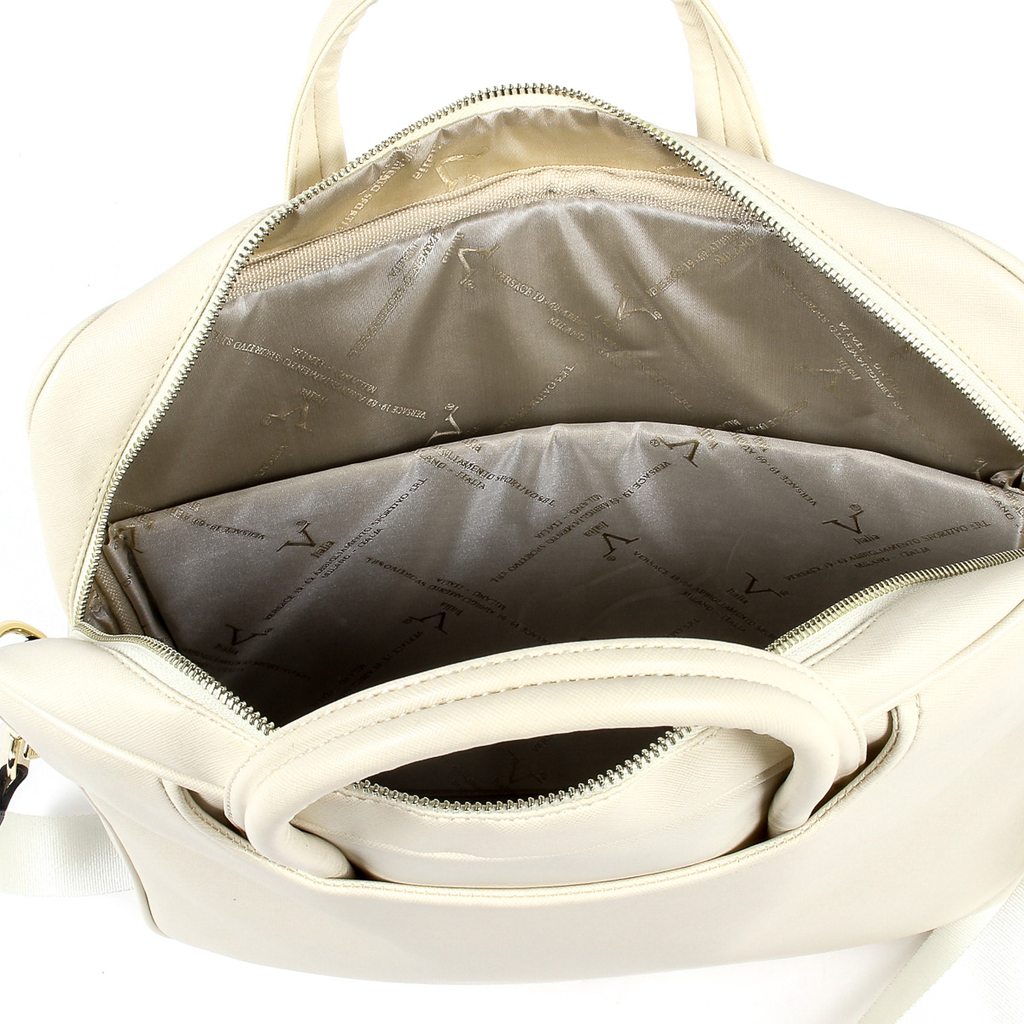 Bolso de mano para mujer V 1969 Italia Beige ALVENA
