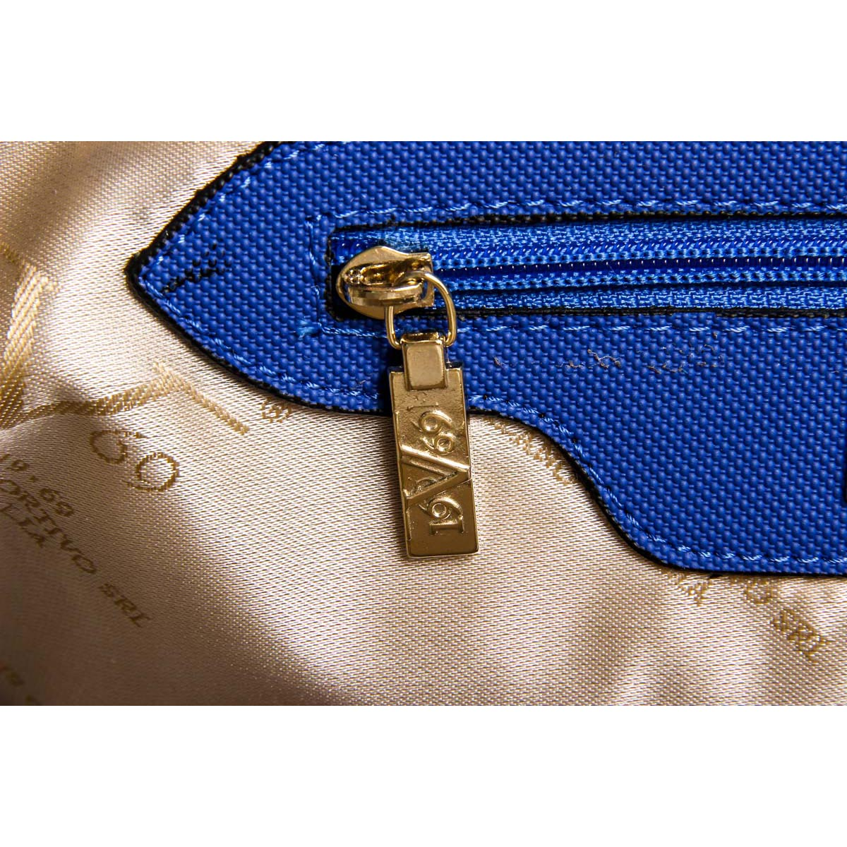 Bolso de mano para mujer V 1969 Italia V1969001B SAX BLUE